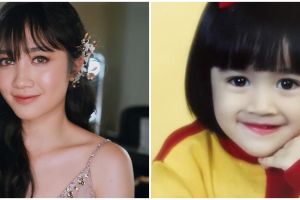 7 Potret masa kecil Febby Rastanty, aura bintangnya sedari dulu