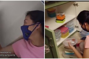  11 Potret Sarwendah bersih-bersih dapur rumah baru, totalitas