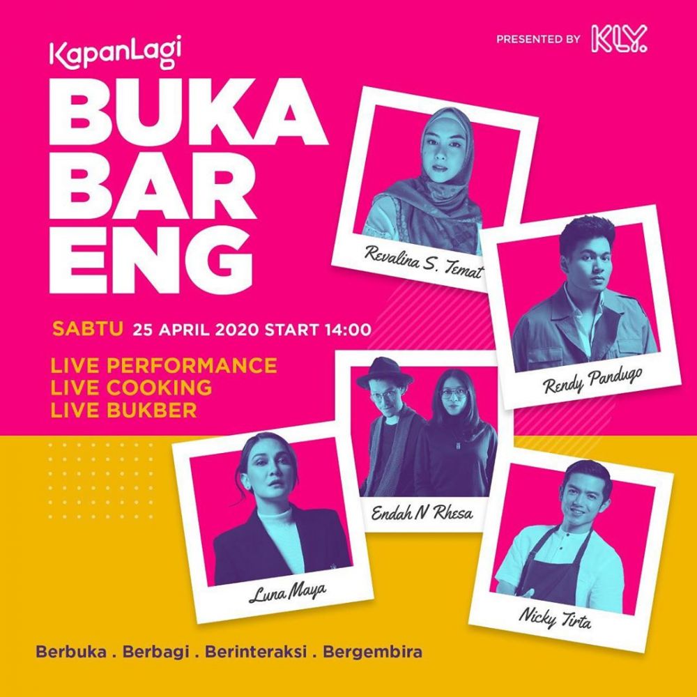 Perdana di Indonesia, 1.000 orang buka bareng online