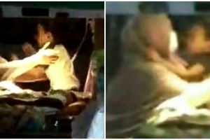 Viral kisah ibu peluk dan cium anak kecilnya yang positif corona