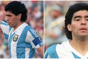 Bantu lawan corona, jersey tua Diego Maradona laku hampir Rp 1 M