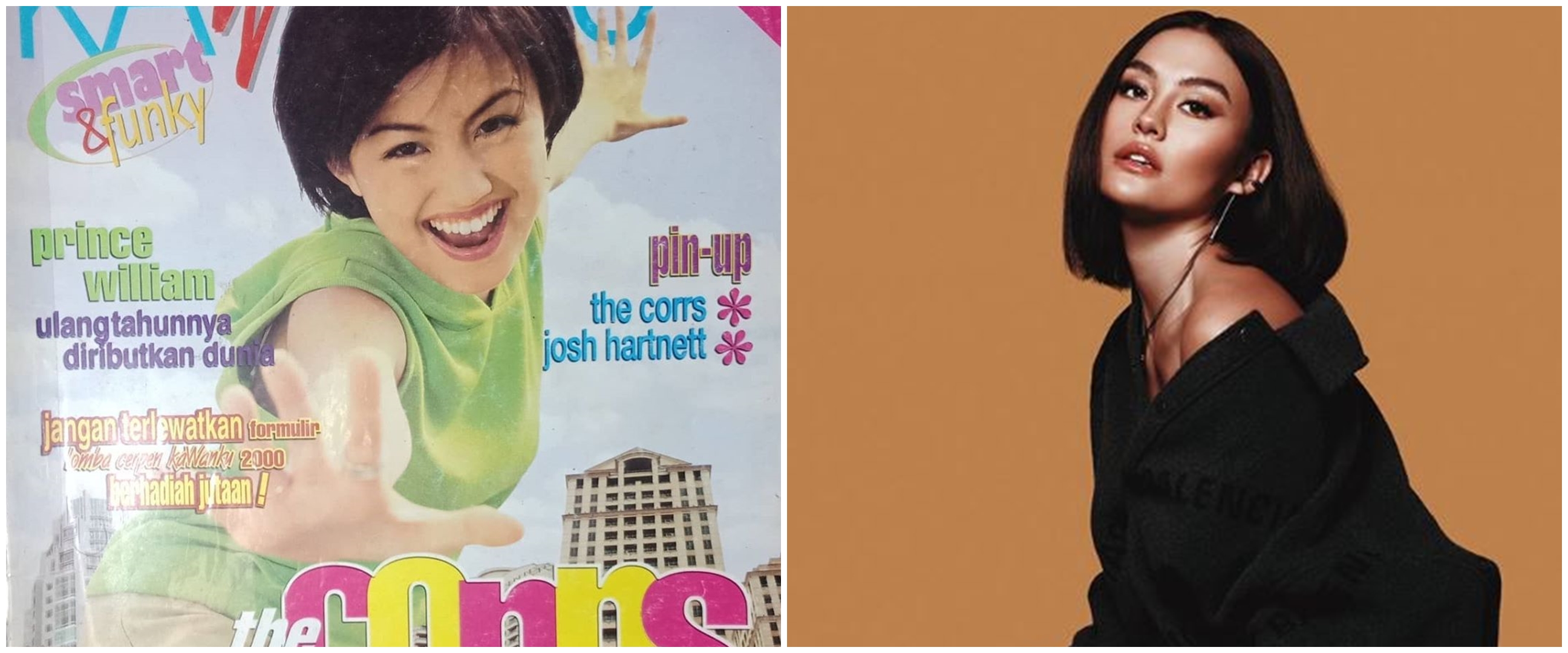 8 Potret Agnez Mo jadi sampul majalah jadul, nostalgia banget
