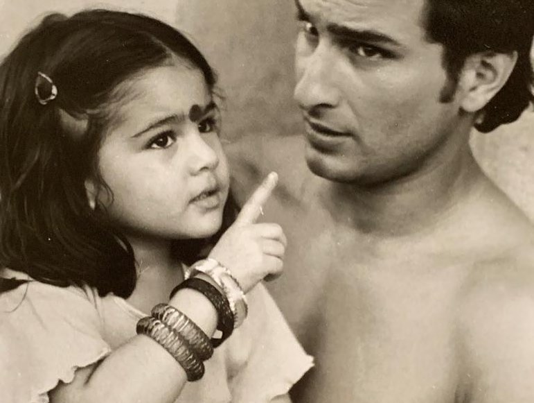 8 Potret gemas masa kecil Sara Ali Khan, putri Saif Ali Khan