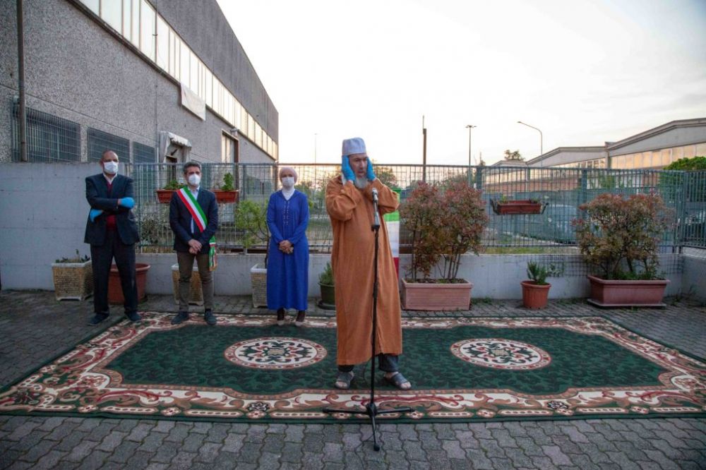  Sambut Ramadhan, lantunan azan pertama menggema di Parma Italia