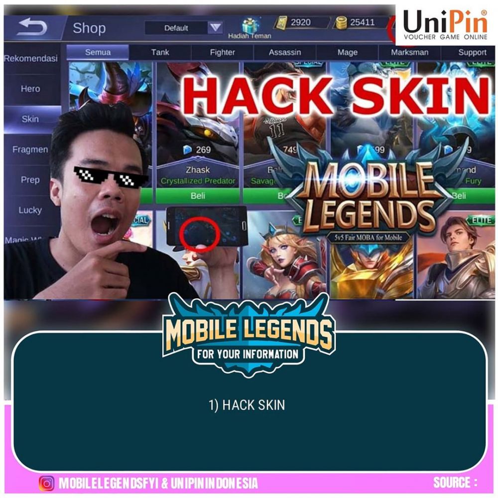4 Jenis Cheat Hack Mobile Legends Ini Bikin Gamers Stres