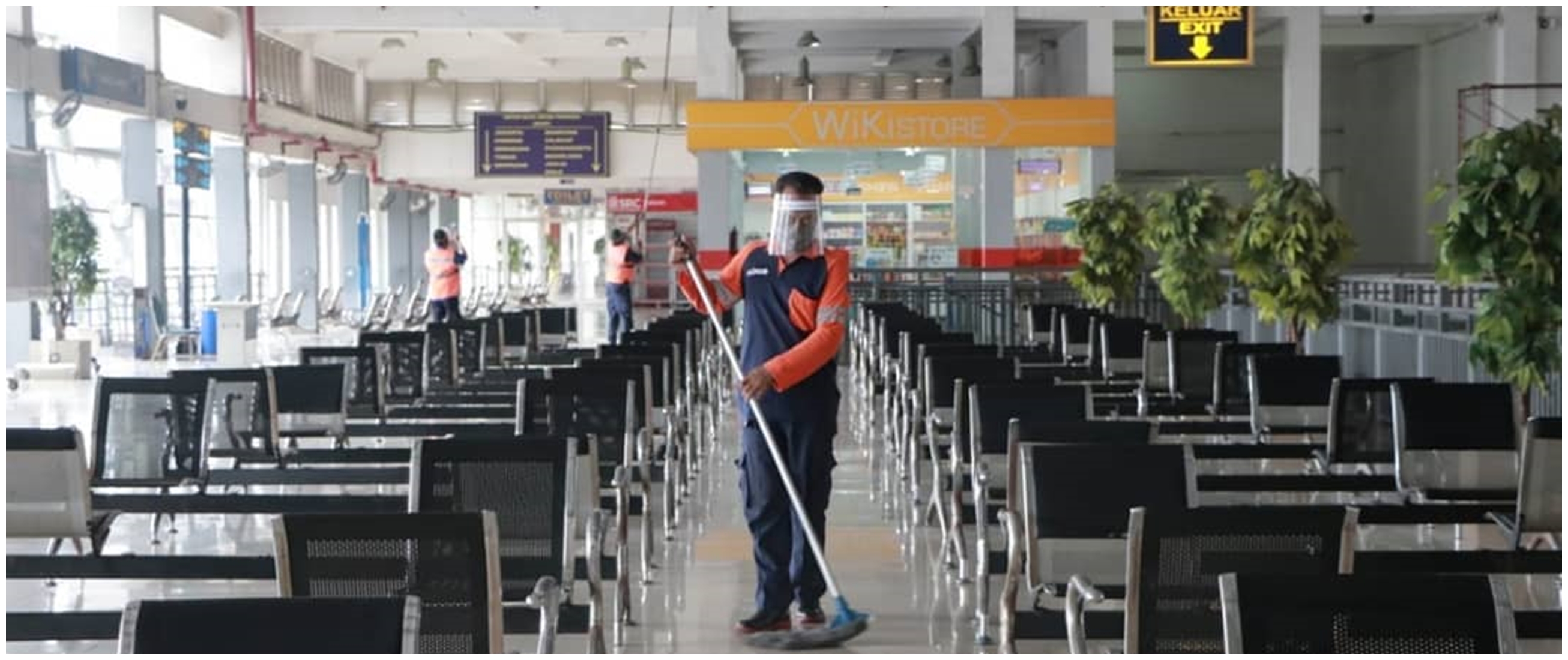 10 Potret suasana PSBB di Surabaya, warga diminta taati peraturan