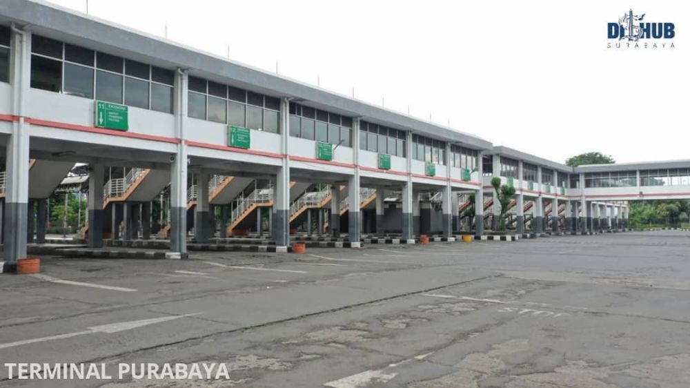 10 Potret suasana PSBB di Surabaya, warga diminta taati peraturan