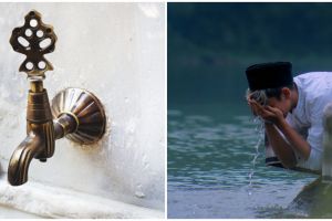 Niat wudhu beserta tata cara yang benar, lengkap dengan artinya