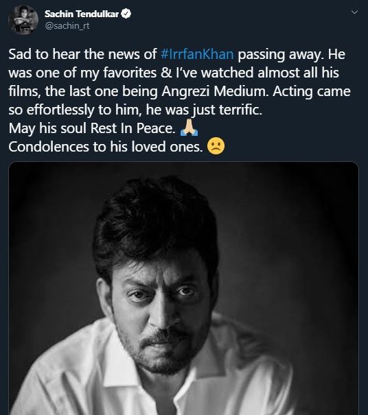 Irrfan Khan meninggal dunia, ini ucapan duka 12 seleb Bollywood