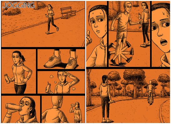 10 Komik strip tema horor ini endingnya bikin bergidik