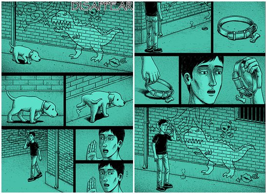 10 Komik strip tema horor ini endingnya bikin bergidik