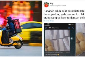 Bawa serbuk putih dikira sabu, kurir makanan ditangkap polisi
