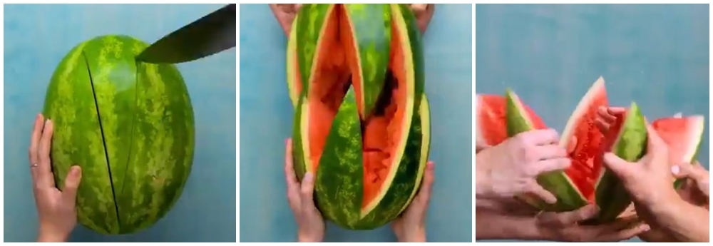 9 Lifehack memotong buah dan sayuran ini praktis banget