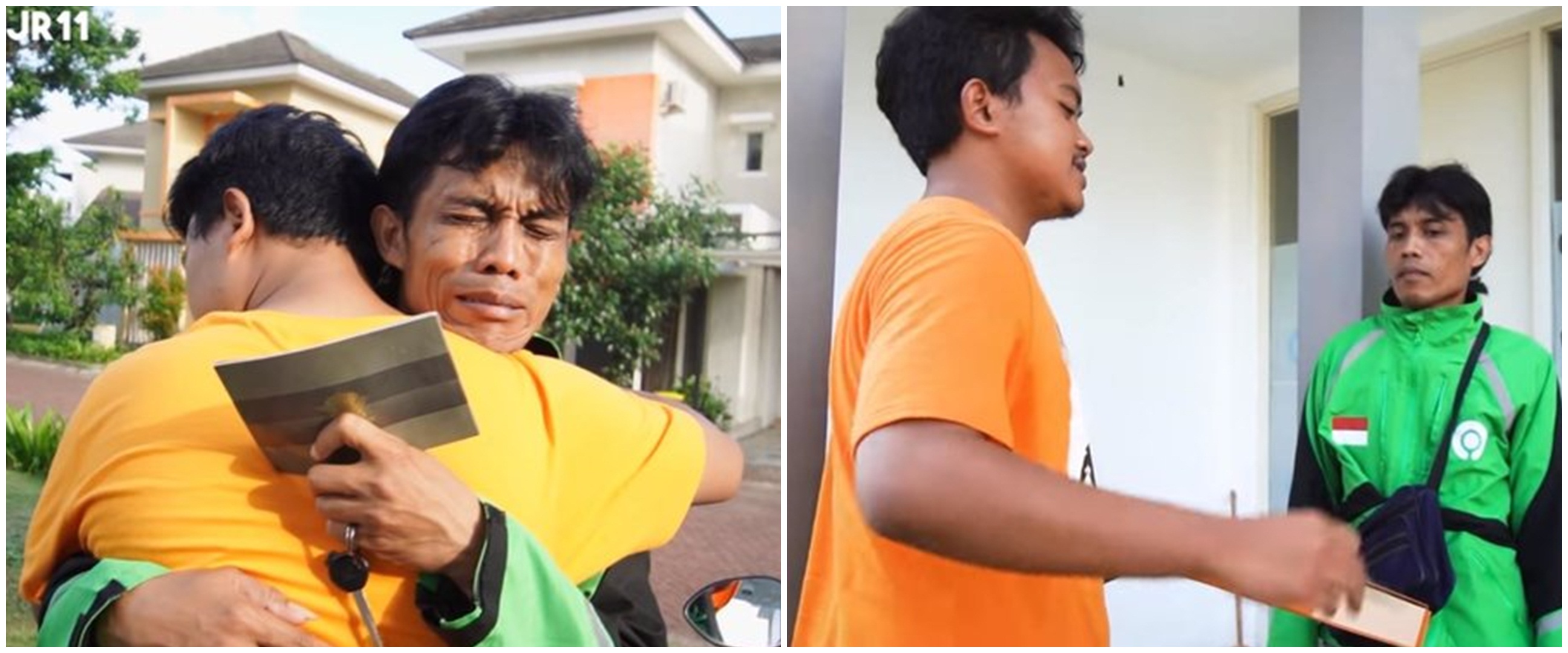 Antar duit Rp 100 juta, driver ojek online dapat kejutan tak terduga