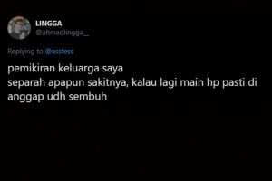 8 Cuitan pemikiran keluarga ini kocaknya bikin angguk setuju