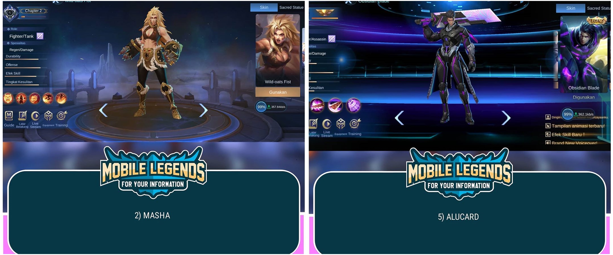 5 Fighter Mobile Legends ini berbahaya di late game, gamers wajib tahu