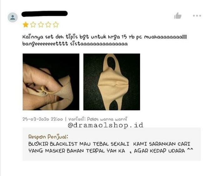 Dikomplain pembeli, 10 balasan penjual online shop ini kocak