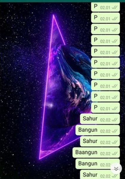 6 Chat bangunin sahur ini endingnya bikin tepuk jidat