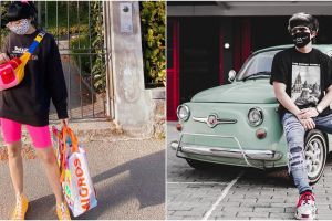 10 Gaya nyentrik selebriti memakai masker saat pandemi, curi perhatian