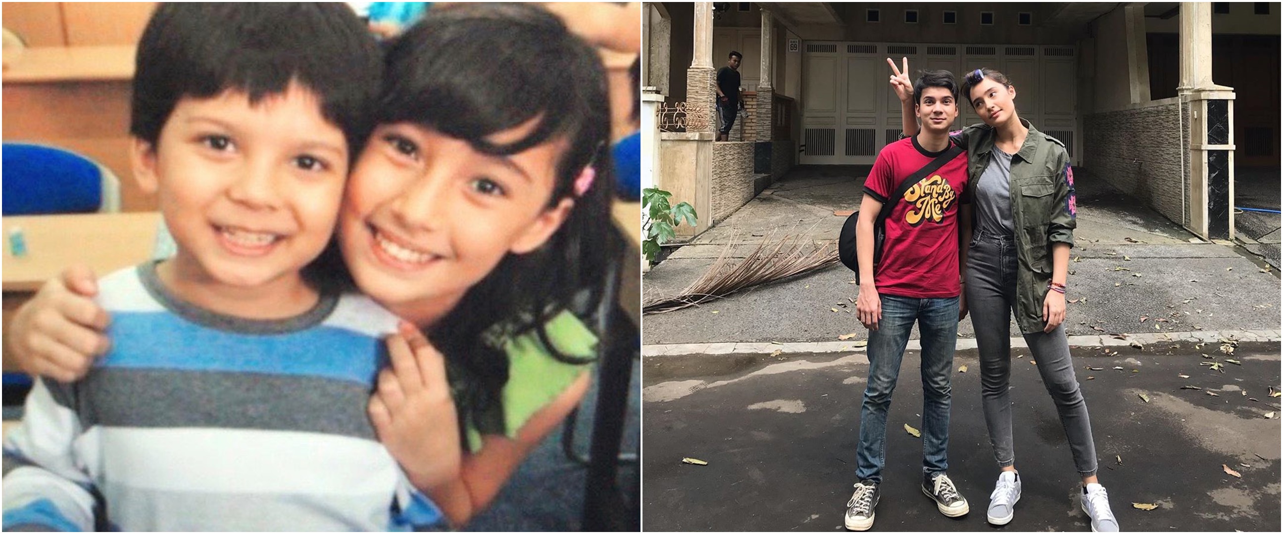 7 Potret kedekatan Tatjana Saphira & Endy Arfian, bak kakak beradik