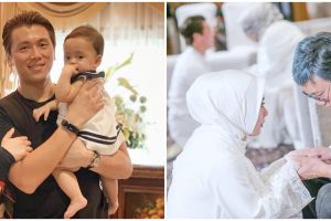 Papa mertua jadi imam salat tarawih, Syahrini ingat mendiang ayah