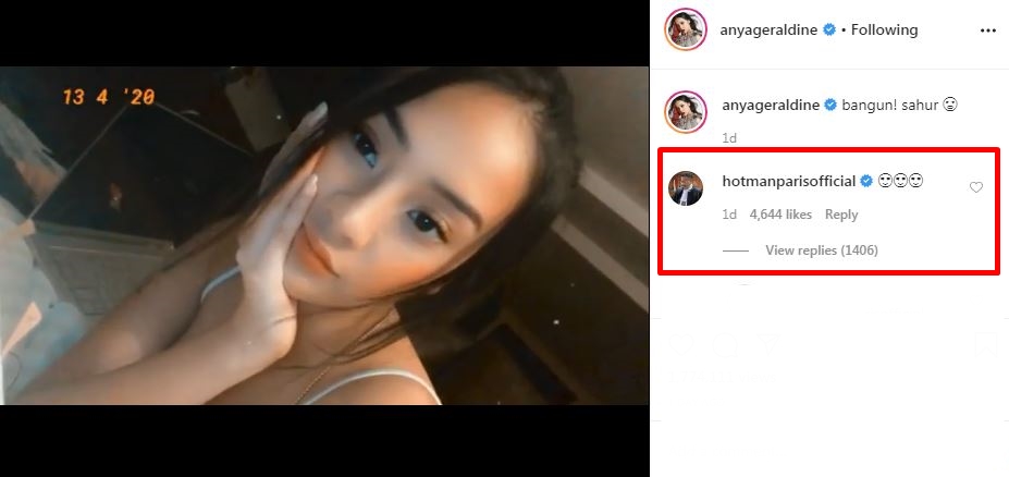 Anya Geraldine unggah video, komentar Hotman Paris jadi sorotan