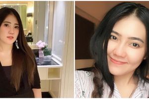 10 Gaya Via Vallen pakai baju tidur, gaya natural curi perhatian