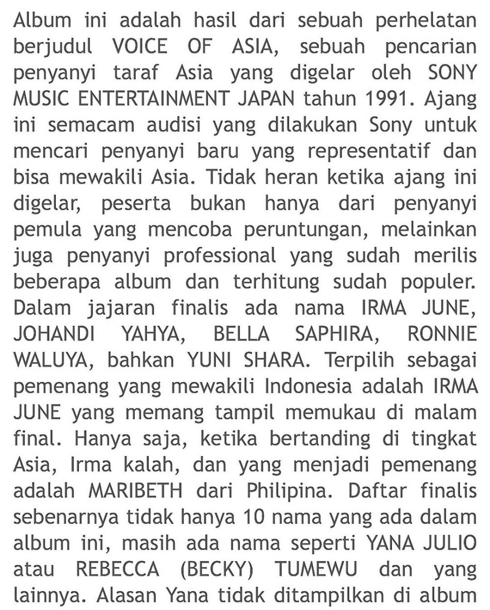Unggah potret lawasnya, Bella Saphira kenang kariernya di dunia musik