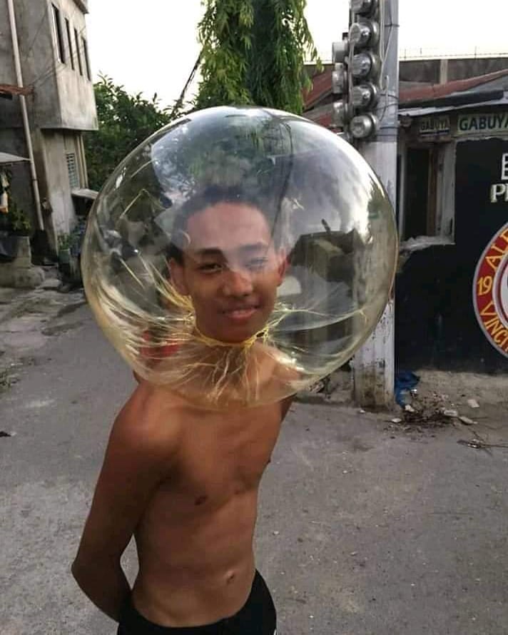 9 Ide kreatif bikin masker ekonomis ini bikin susah nahan tawa