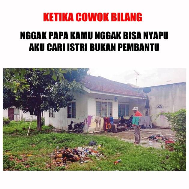 7 Meme lucu cari istri bukan pembantu ini bikin ketawa kesel