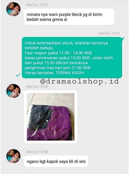 10 Komentar lucu pembeli online shop salah sebut warna ini kocak