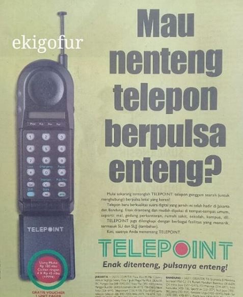 10 Penampakan iklan HP jadul, legendaris abis