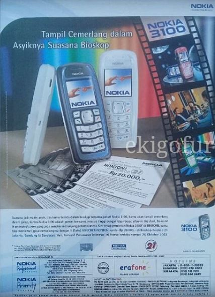 10 Penampakan iklan HP jadul, legendaris abis