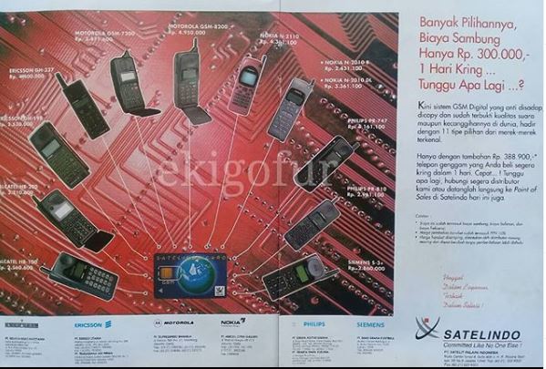 10 Penampakan iklan HP jadul, legendaris abis