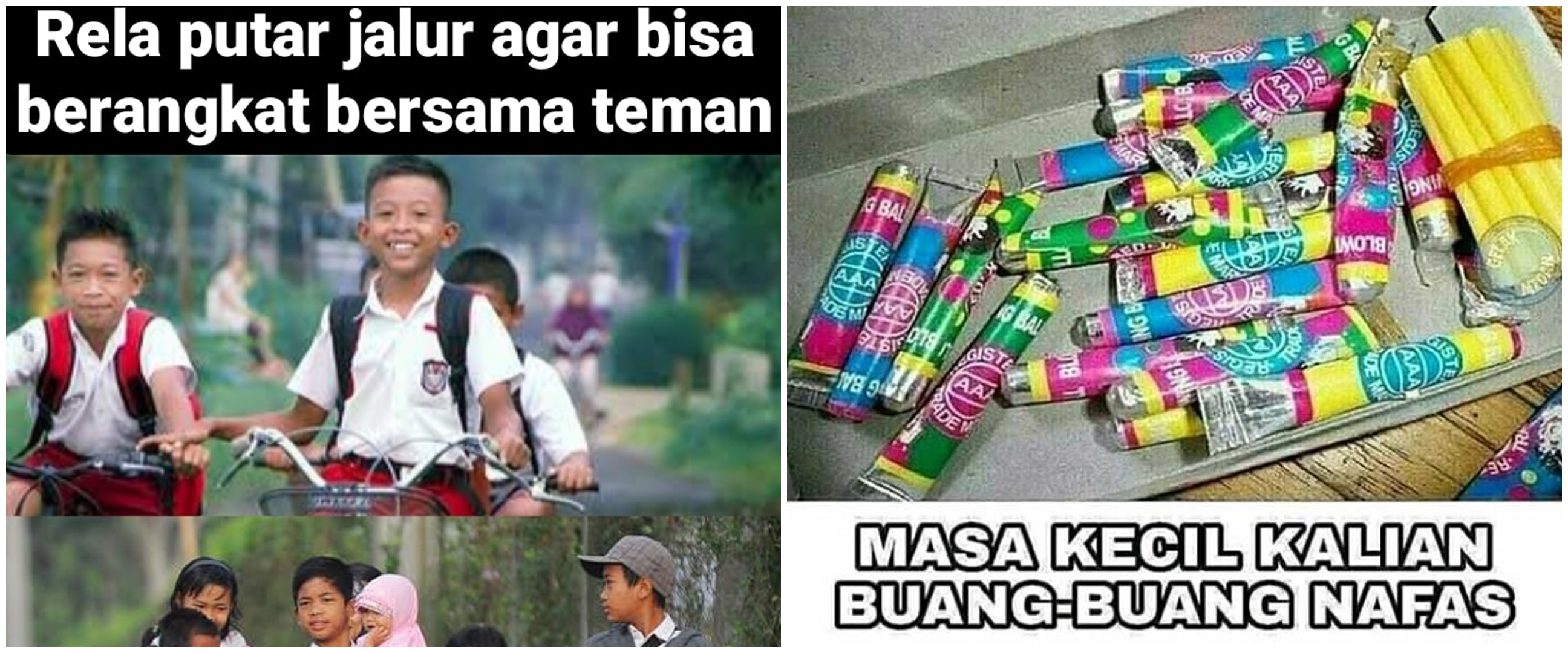 10 Meme kebiasaan masa kecil, cuma dipahami anak-anak