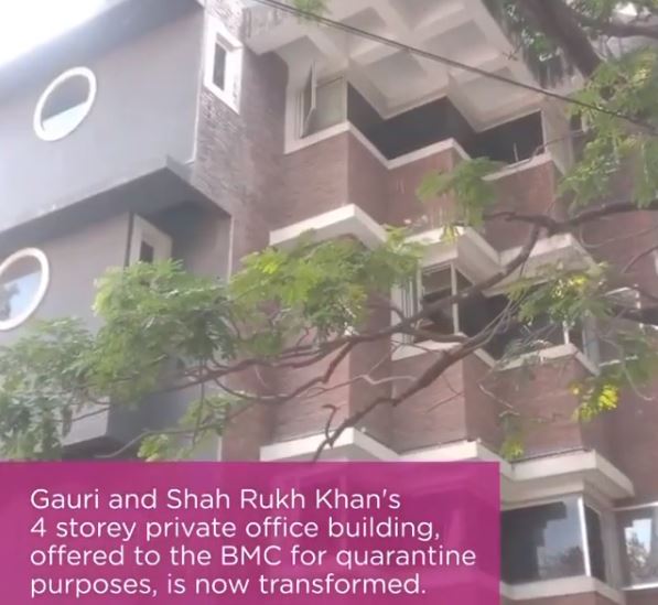6 Potret kantor Shah Rukh Khan, diubah jadi tempat karantina corona