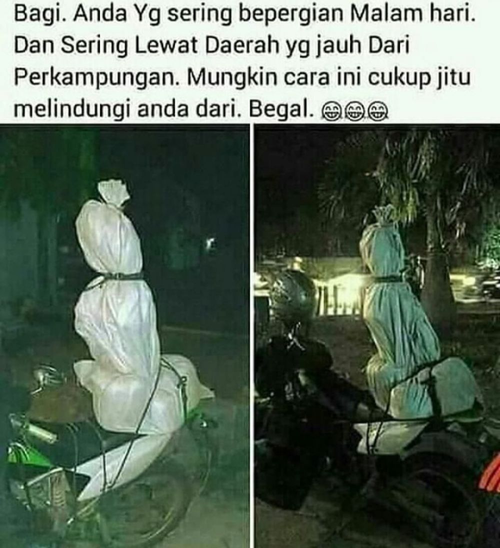 10 Potret mirip hantu ini endingnya bikin gagal merinding
