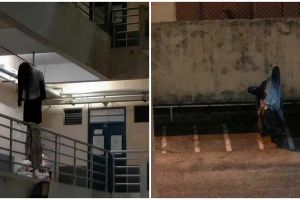 10 Potret mirip hantu ini endingnya bikin gagal merinding