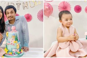 7 Momen ulang tahun ke-1 putri Raditya Dika, ceria bernuansa pink