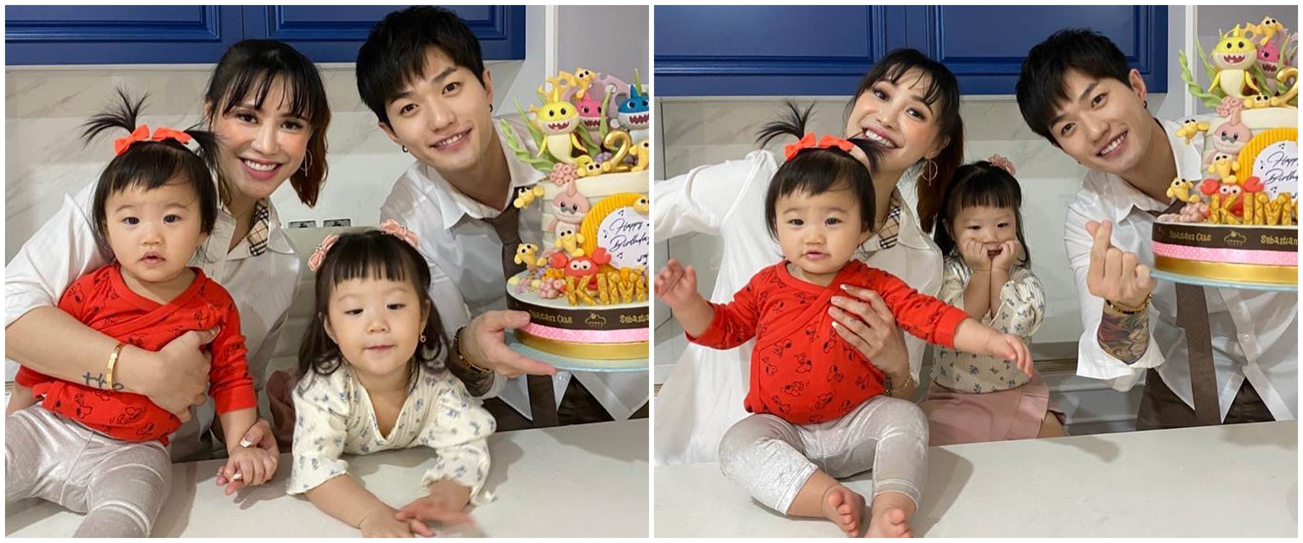 8 Momen perayaan ultah ke-2 anak pertama Lee Jeong Hoon