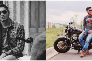 Dari moge sampai vespa, ini 8 potret aksi motoran Gariz Luis