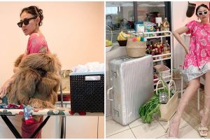 8 Aksi Whulandary Herman selama di rumah ini kocak banget