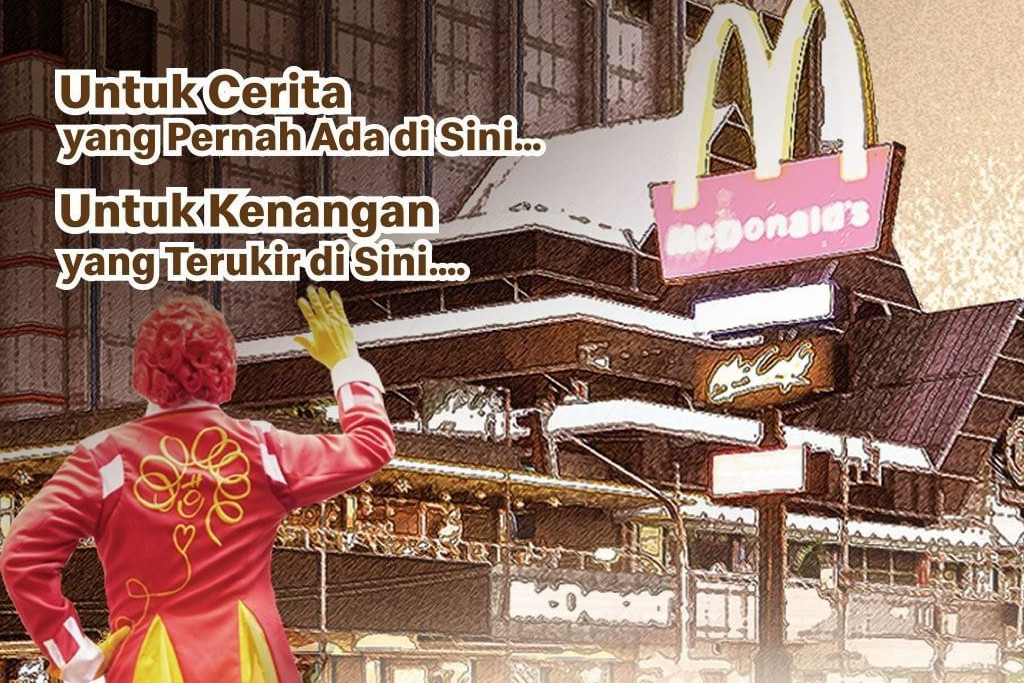 McDonald's Sarinah tutup, warganet ceritakan momen penuh kenangan