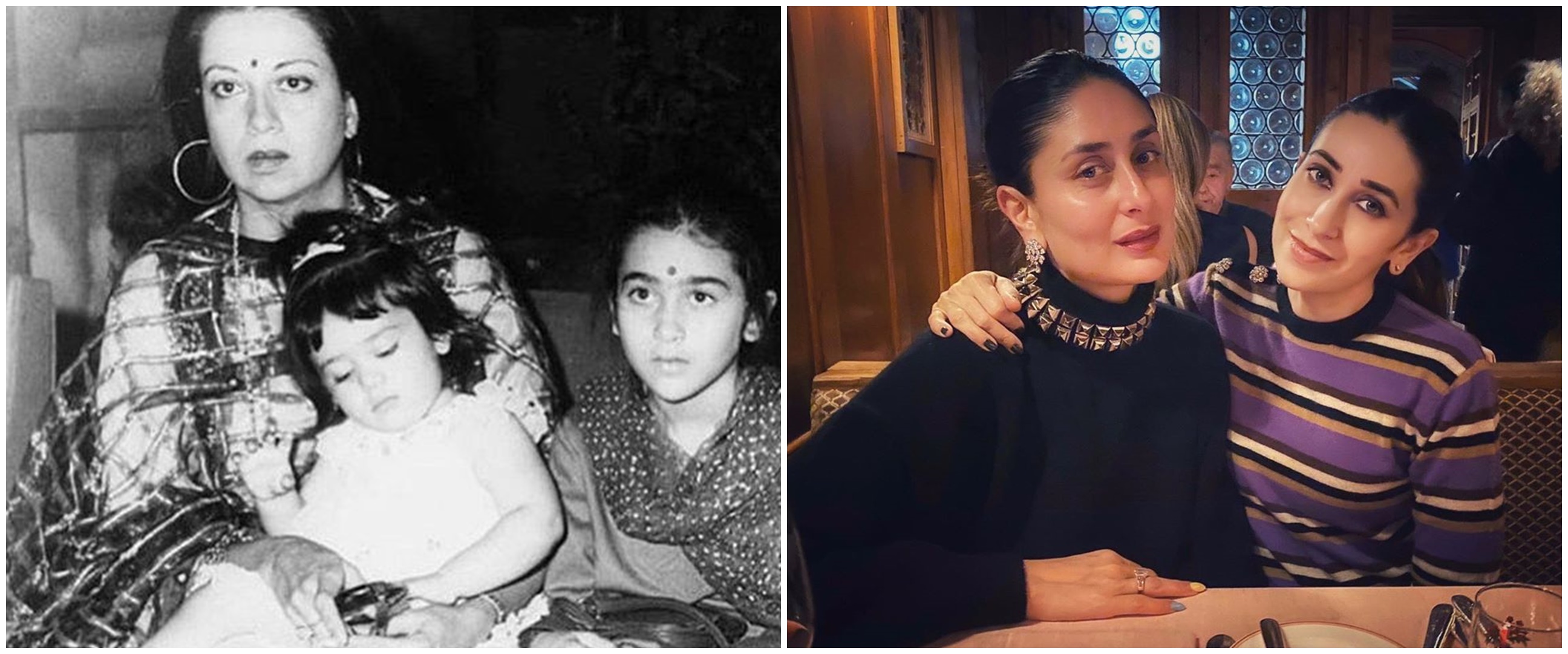 10 Transformasi Karisma dan Kareena Kapoor, duo sister Bollywood