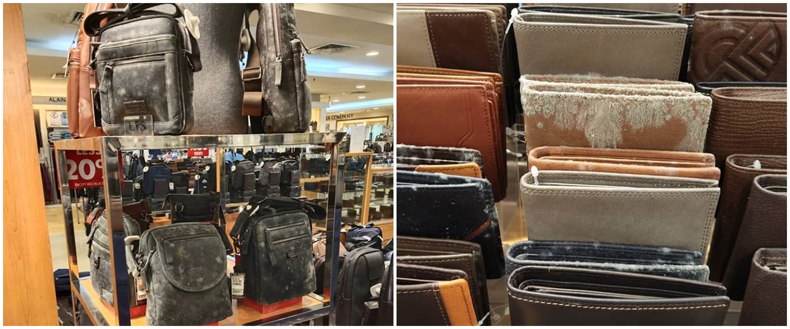 8 Potret barang jualan berjamur akibat mal tutup 2 bulan