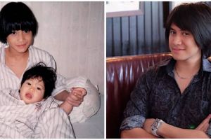 8 Potret masa kecil Kevin Aprilio, gondrong sejak dulu