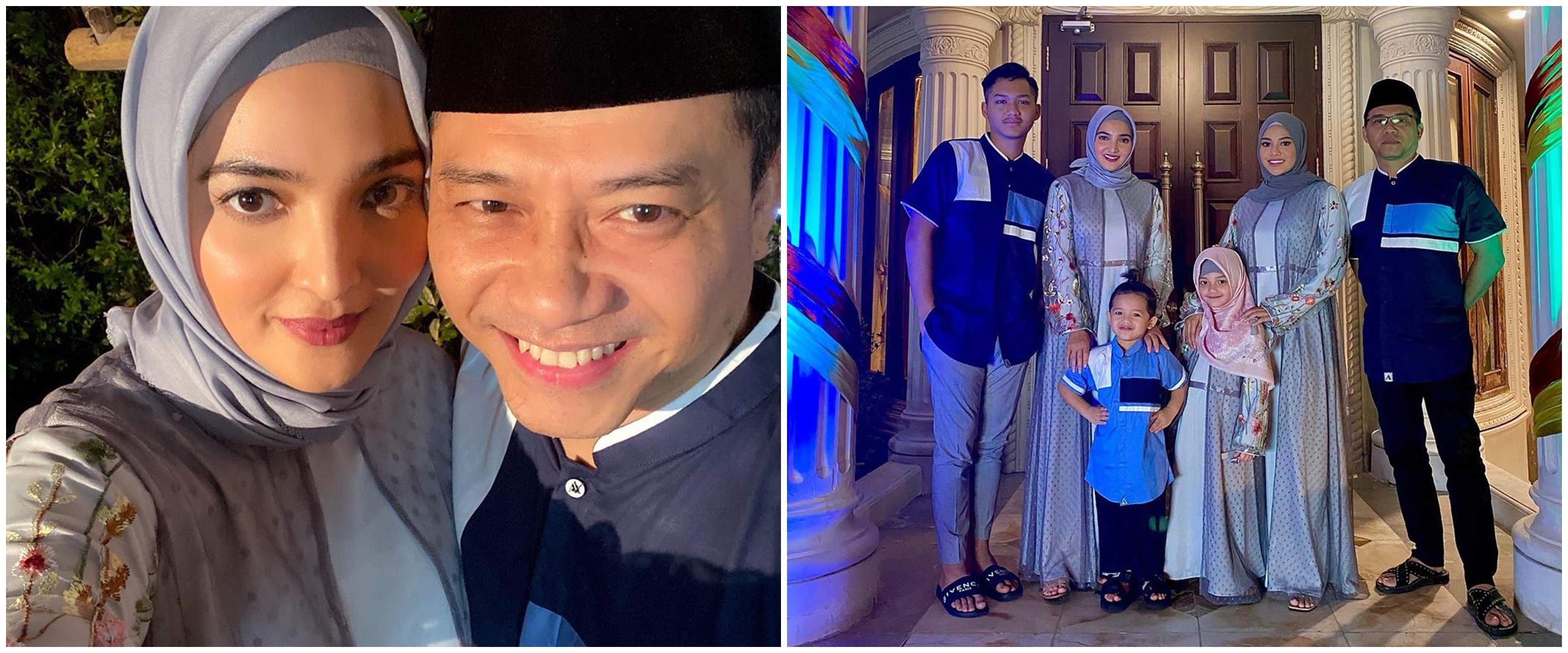 12 Potret kompak Anang & Ashanty peragakan mudik demi hibur ART