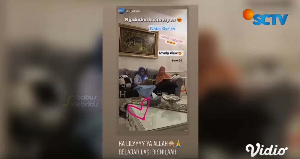 Dikabarkan sakit, begini kondisi ibu Syahrini sebenarnya