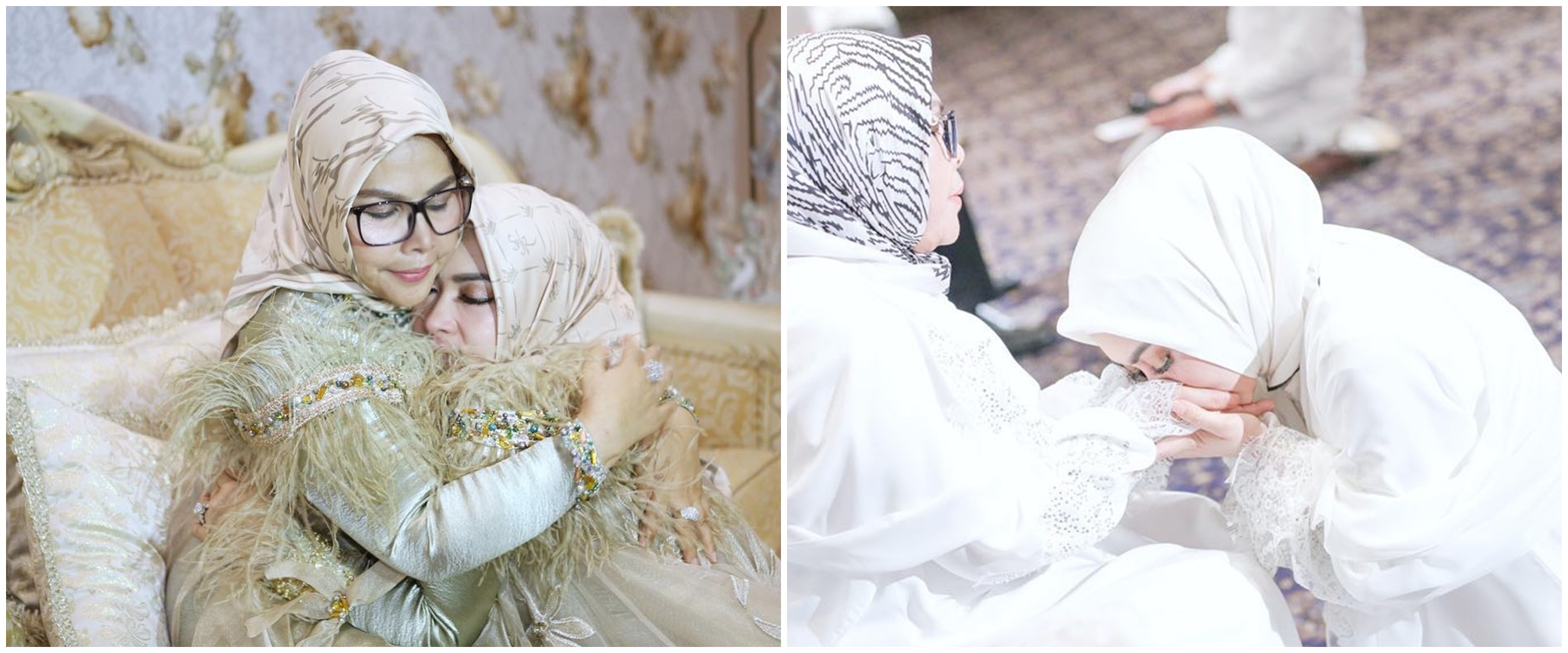 Dikabarkan sakit, begini kondisi ibu Syahrini sebenarnya