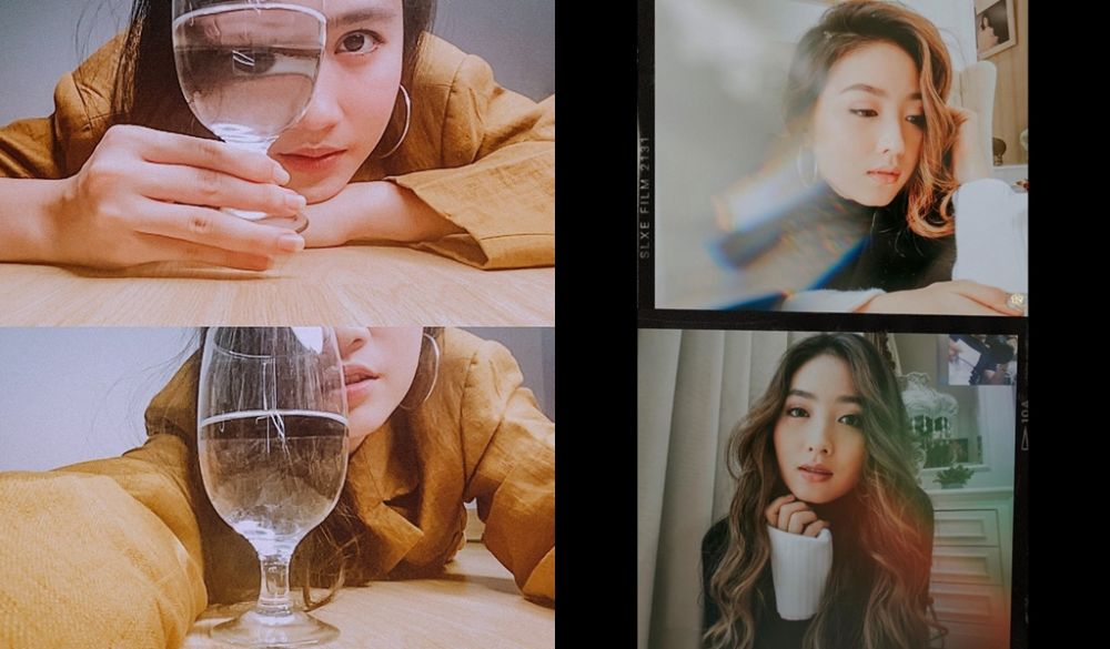 6 Beda gaya pemotretan virtual Natasha Wilona & Febby Rastanty